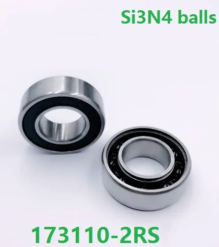 Подшипник ABEC-3 173110-2RS 17x31x10 мм керамический подшипник Si3n4 173110 2RS RS для каретки