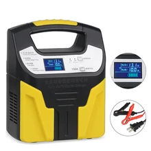 Full Automatic Car Battery Charger 220V Smart Charging For Lead-Acid Battery Charging Motorcycle Truck 10A 6A 3A 12v 24v Full Automatic Car Battery Charger 220V Smart Charging For Lead-Acid Battery Charging Motorcycle Truck 10A 6A 3A 12v 24v