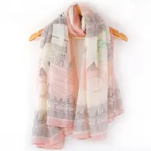 1PC Stylish Women Girl Long Print Cotton Scarf Shawl Large Silk Scarves Pashmina Summer/Winter/Autumn