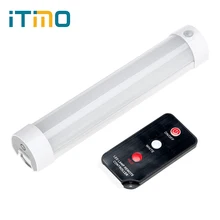 Itimo индикатор аварийного свет SOS Дистанционное управление Батарея Перезаряжаемые Портативные фонари Магнитная Кемпинг Пеший Туризм напольный светильник
