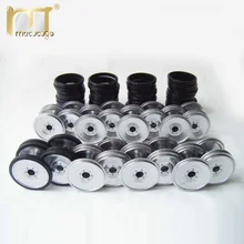 Mato Metal Road Wheel Set with rubber treads tires for Heng Long 3818 1 1 16