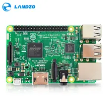 Carte Raspberry Pi 3 modèle B 1GB LPDDR2 BCM2837 Quad-Core Ras PI3 B, PI 3B, PI 3 B avec WiFi et Bluetooth