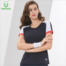 Vansydical Женская майка, топ с коротким рукавом, дышащие спортивные футболки для бега, майка для бега, спортивная одежда