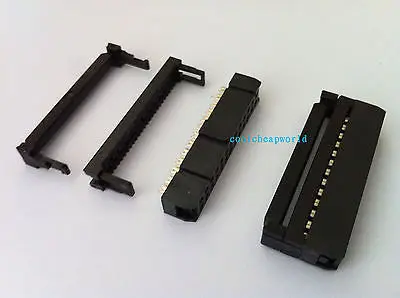 100 шт. разъем стандарта IDC 8-контактный с внутренней резьбой 2 54 мм 2x4 контакта