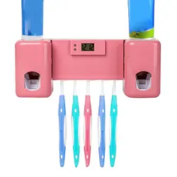 Экологичный соковыжималка простой настенная подставка для зубных щеток установленный зубная паста диспенсер современные электронные