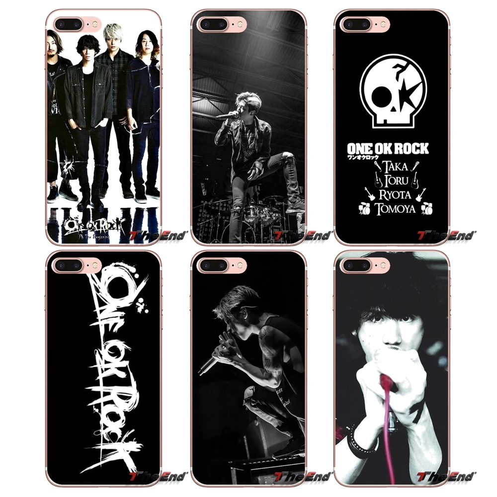 Younger One Ok Rock напечатанный японский ТПУ чехол для iPhone X 4 4S 5 5S 5C SE 6 6S 7 8 Plus Samsung Galaxy J1 J3 J5