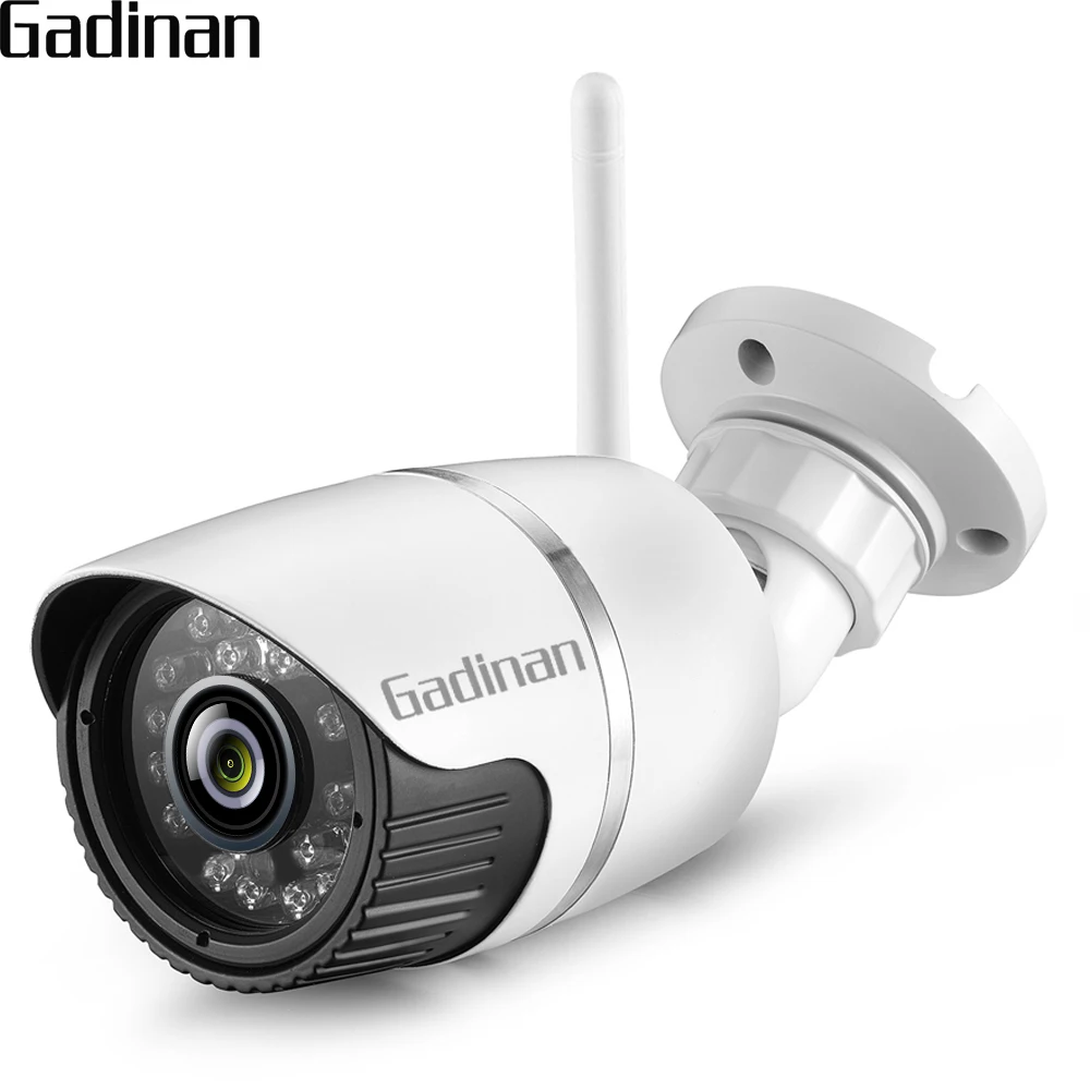 

GADINAN Wifi Wireless Wired 1080P 2.0MP 720P Security IP Camera ONVIF P2P Motion Detection SD Card Slot Yoosee Metal Body