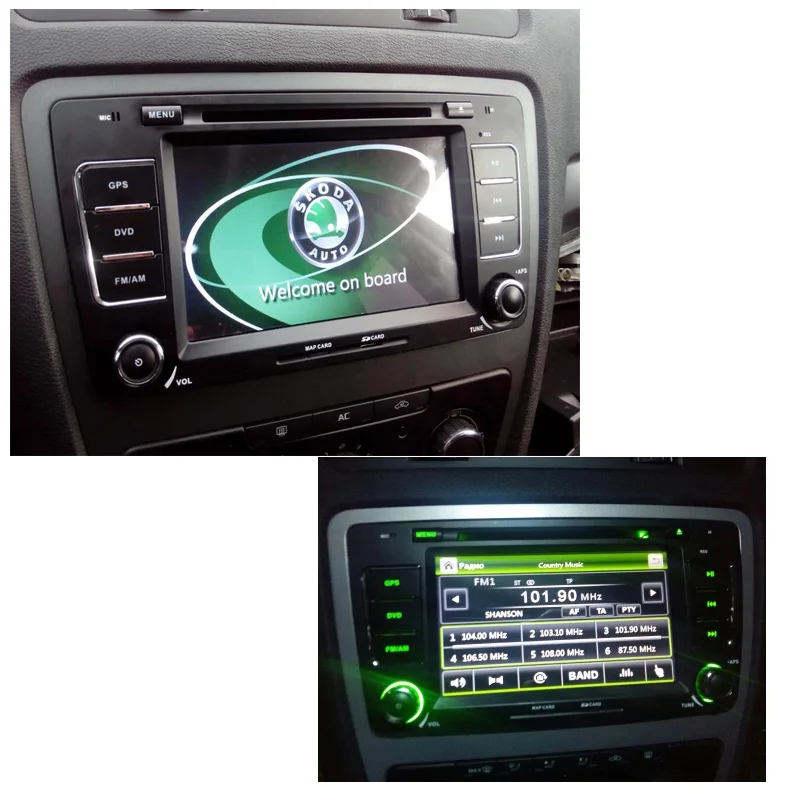 Clearance Free Ship Car DVD Player GPS Navigation System for Skoda Octavia Laura 2004 2005 2006 2007 2008 2009 2010 2011 2012 2013 RDS 4