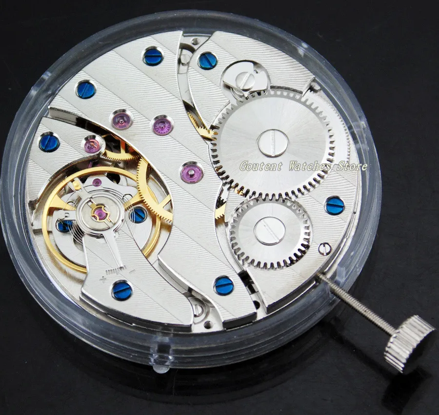 

High quality 17Jewels ST36 Mechanical Hand Winding 6497 Watch Movement Men's Watch