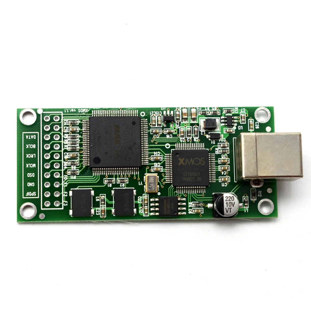 Tarjeta hija XMOS + CPLD XU208 USB DAC interfaz Digital USB salida DSD I2S adecuada AK4497 ES9018 E