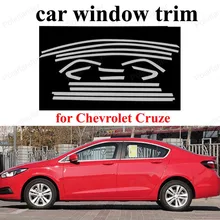 Window Trim For C-hevrolet C-ruze 2015 Car Exterior Accessories Stainless Steel Styling Decoration Strips