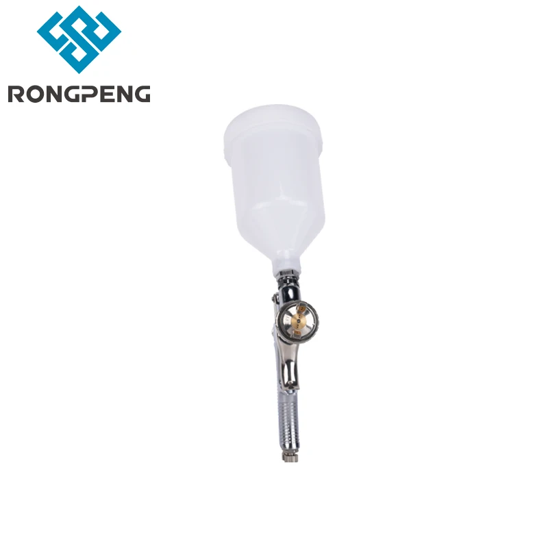 Cena Rongpeng LVLP pistolet na sprężone powietrze R500 wykończenie samochodu narzędzie do malowania 1.5mm dysza 600cc kubek Gravity feed miedź air cap fabryka hurtownie