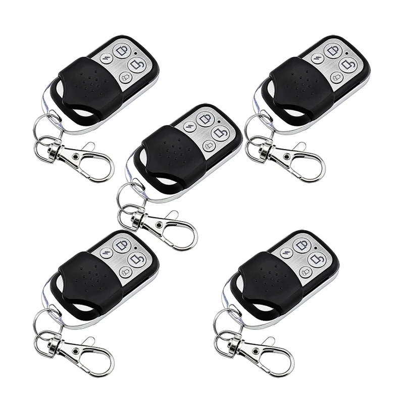 Wireless Remote Control Controller Keyfobs Keychain 433MHz PT2262 4.7M worh with Home Office Alarm System