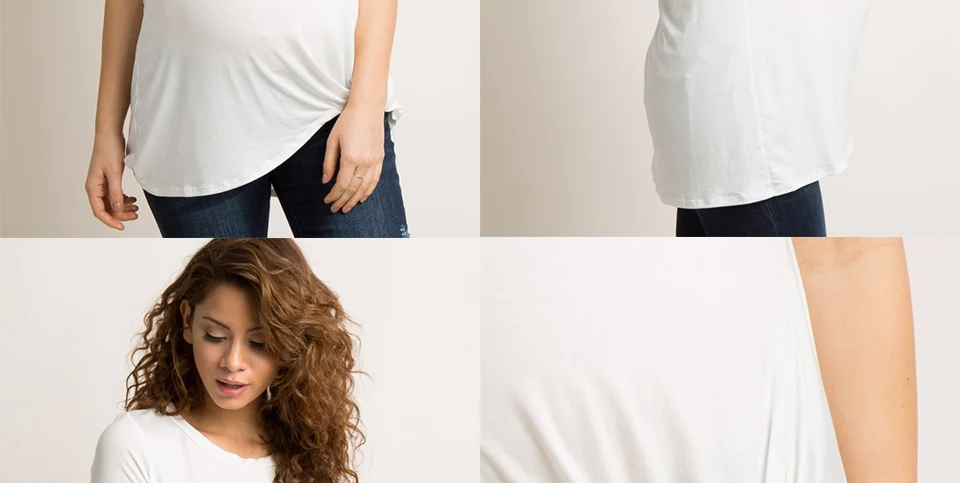 Беременность дышащая свободная футболка для беременных Новая летняя одежда хлопковая одежда для беременных удобная мягкая одежда
