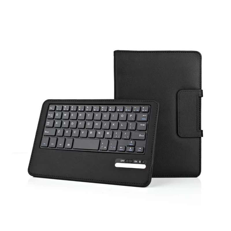 Detachable Wireless Bluetooth Keyboard Folio Slim PU Leather Case Cover
