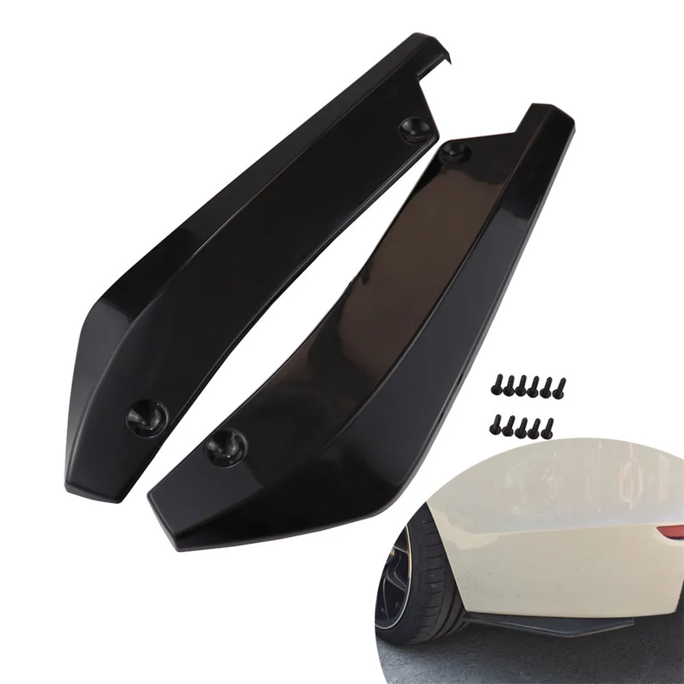 

car wind Bumper Lip Splitter Fin Air Canard Wing Spoiler FOR BMW 330e M235i Compact 520d 518d 428i 530d 130i