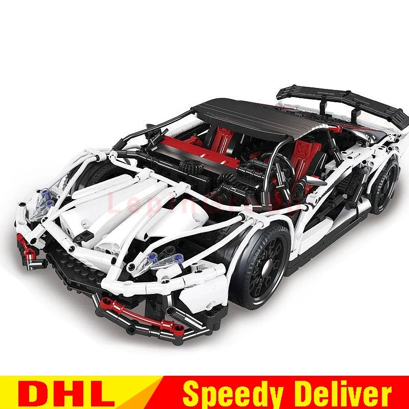 

In Stock Lepin 23006 2838pcs Technic Hatchback Type R Sportscar Racing Car Building Block Brick Toy
