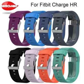 

Replacement Wrist Band Watch Strap for Fitbit Charge HR Watchbands Wireless Activity Tracker Metal Buckle WristBand Hot Selling