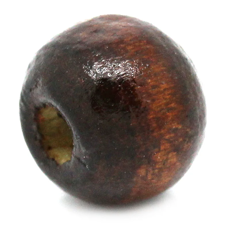 Doreen Box hot- Wood Spacer Beads Drum Dark Brown 8x7mm Hole:Approx 2.6mm 1000PCs (B30555) | Украшения и аксессуары