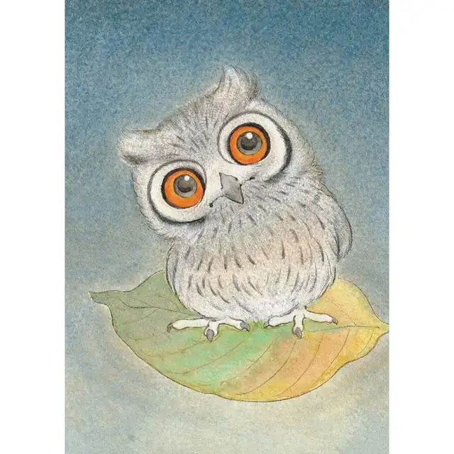 5d Diamond Painting New Arrivals Cartoon Cute Owl Curious