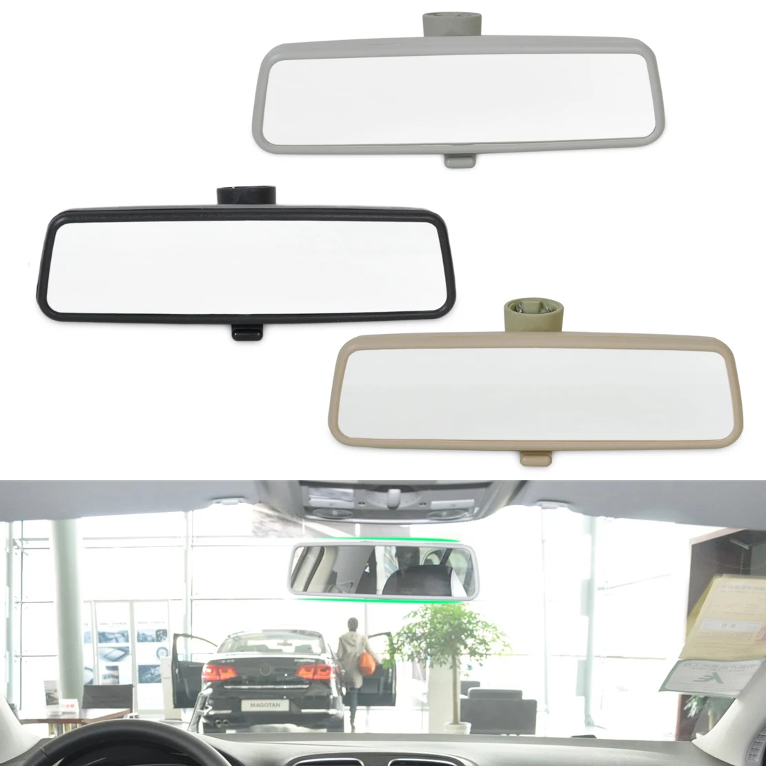 CITALL 3B0857511G 18D8575119B9 зеркало заднего вида для VW Golf Jetta MK4 MK5 Passat B5 B6 Polo Audi A4 Seat Arosa|interior rear