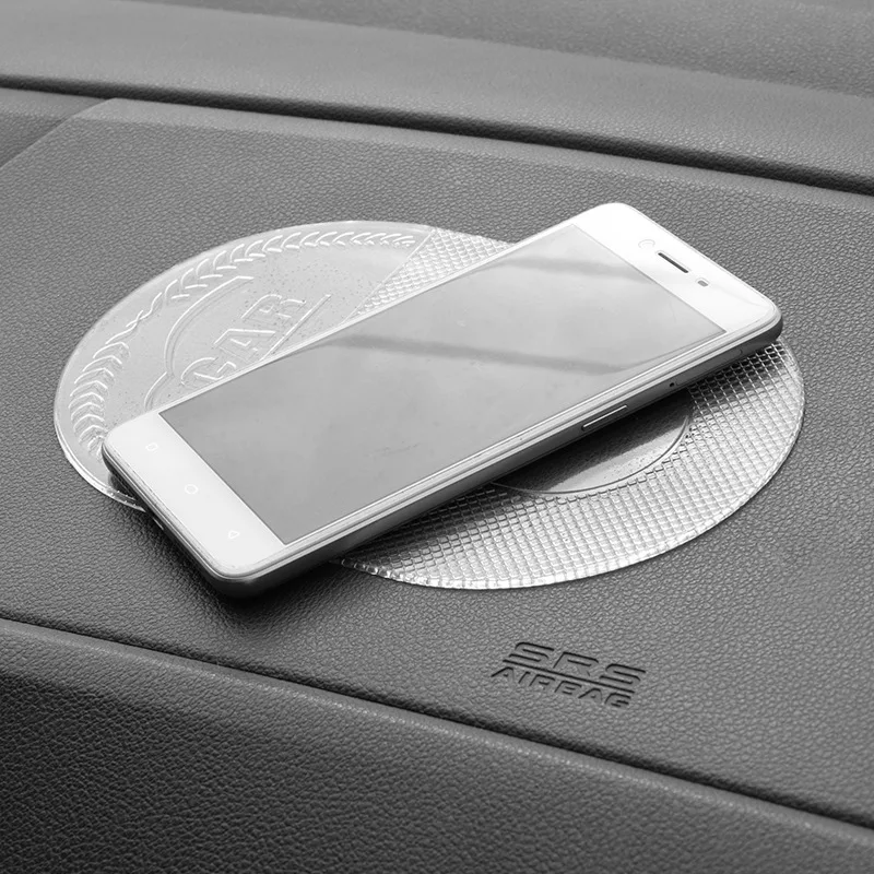 

1pc Thicken Car Anti Slip Mat Dashboard Sticky Pad For Mobile Phone Gps Holder Silicon Anti-skid Silica Gel Mat Car Accessories