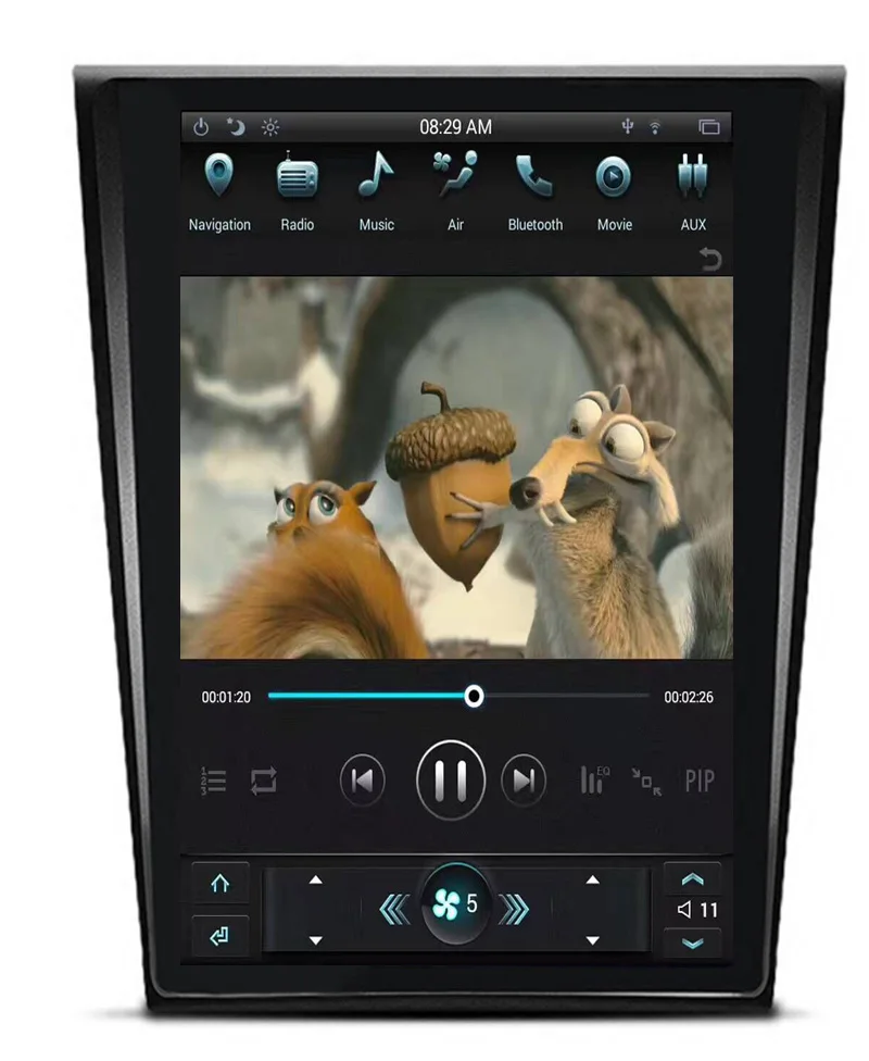 Cheap 10.4" Tesla Android Car Radio GPS Multimedia Stereo Headunit For Ford Mondeo 2013-2017 Vertical Screen Auto Audio 2GB+32GB 0