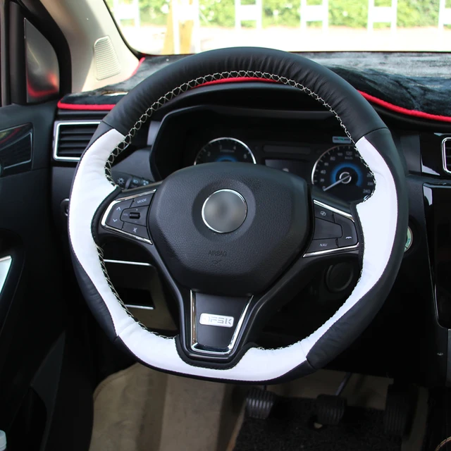 1pc For Dongfeng Dfsk 580 Steering Wheel Cover Hand Seams Non Slip 1pc For Dongfeng Dfsk 580 Steering Wheel Cover Hand Seams Non Slip Decorate