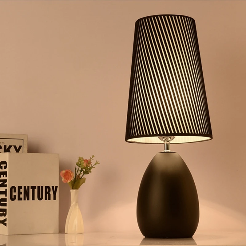 E27 Nordic Minimalist Modern  Bedroom Bedside Table lamp Metal Crystal Decotation for Living Room Study Desk Light Home Lighting (8)