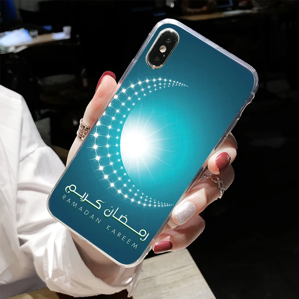 Чехол CASEIER Ramadan для iPhone X 7 8 6 6S Plus чехол с рисунком Луны XR XS MAX 5 5C 5S SE 4S