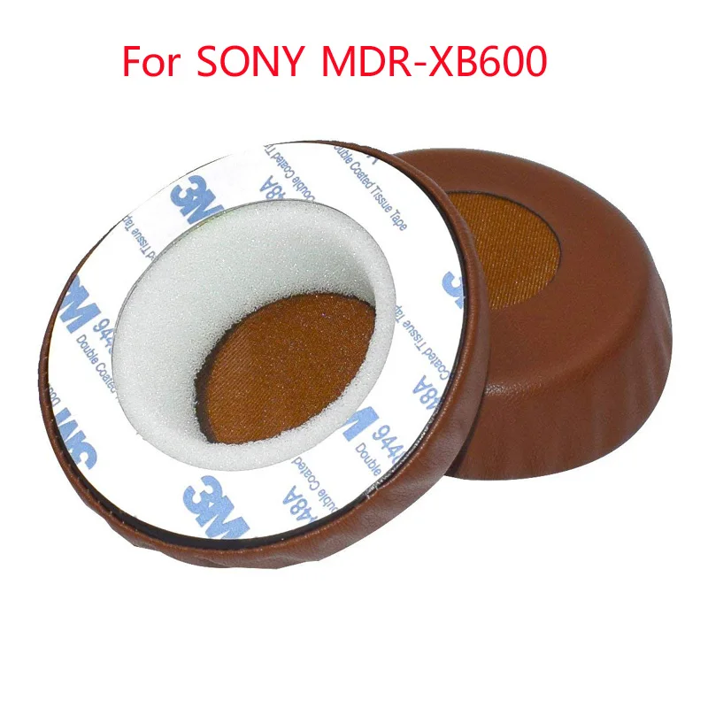 SHELKEE сменные амбушюры, подушечки, амбушюры для sony MDR-XB500 XB300 XB400 XB600 XB700, запасные части для наушников - Цвет: XB600(Brown)