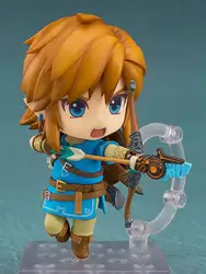 Ссылка Zelda Легенда о Zelda рисунок дыхание диких 733 Yahaha Q Nendoroid 10 см модель фигурки героев ПВХ Rinquedo