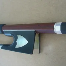 Pernambuco деревянные скрипки лук, чистого серебра аксессуары 4/4 размер скрипки лук ручной работы