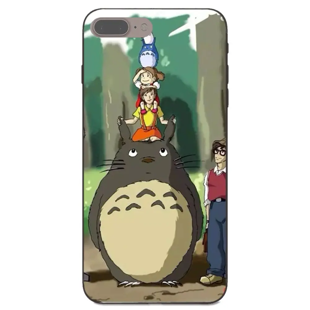 Мягкие чехлы для телефонов чехол Totoro Mononoke Studio Ghibli Anime Samsung Galaxy A3 A5 A6 A6s A7 A8 A9 Star Plus 2016