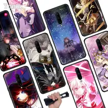 Puella Magi Madoka Magica Anime Black Soft Case for Oneplus 7 Pro 7 6T 6 Silicone TPU Phone Cases Cover Coque Shell