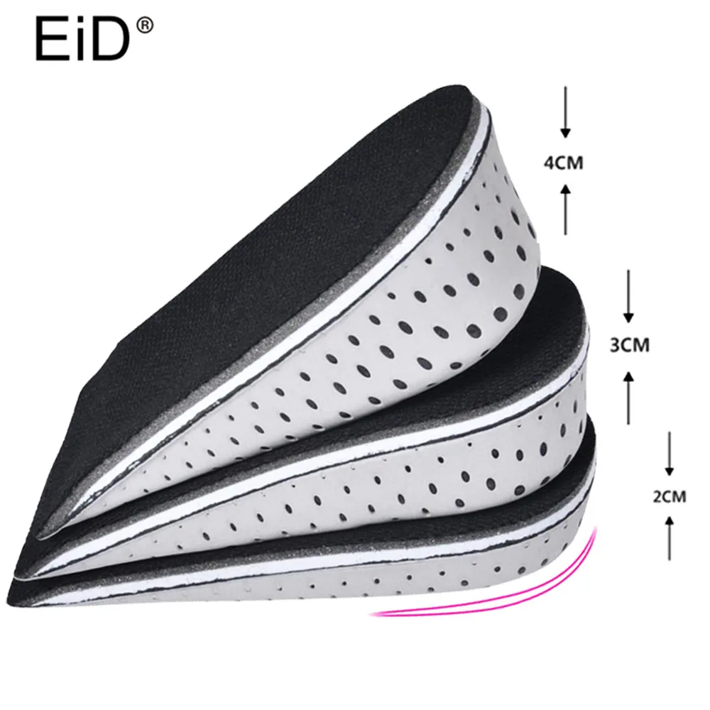 

EiD High Quality honeycomb Height Increase Insoles Invisible Half Silicone Orthopedic Foot Pad Shoe Lift Feet Care man women
