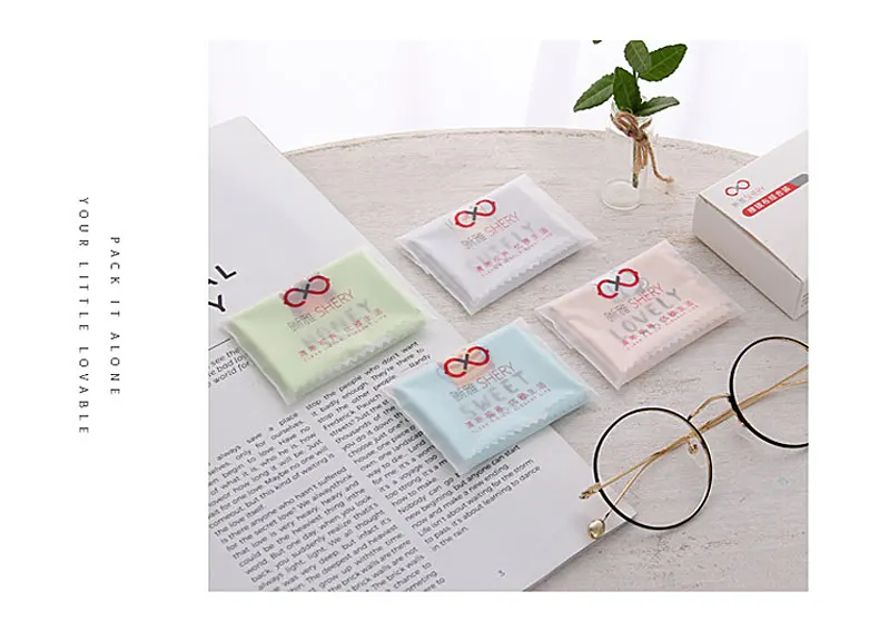 4 pcsAnimal Pattern Cleaner Clean Glasses Lens Cloth Wipes For Sunglasses Microfiber Eyeglass Cleaning Cloth For Camera Computer  Cleaner1 (9)