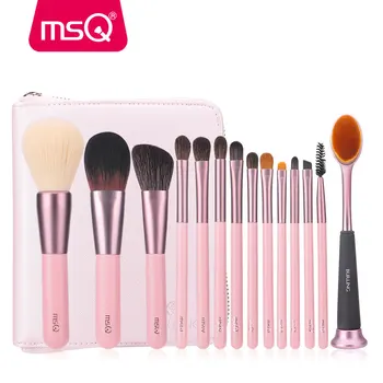 

MSQ 14pcs Professional Makeup Brushes Set pincel maquiagem Powder Eyeshadow brochas maquillaje Make Up Brushes Cosmetics Tools