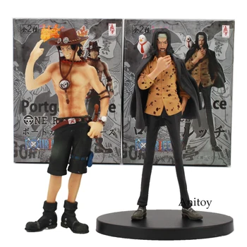 

Anime One Piece Portgas D Ace / Rob Lucci PVC Figure Collectible Model Toy 17cm 2 Styles