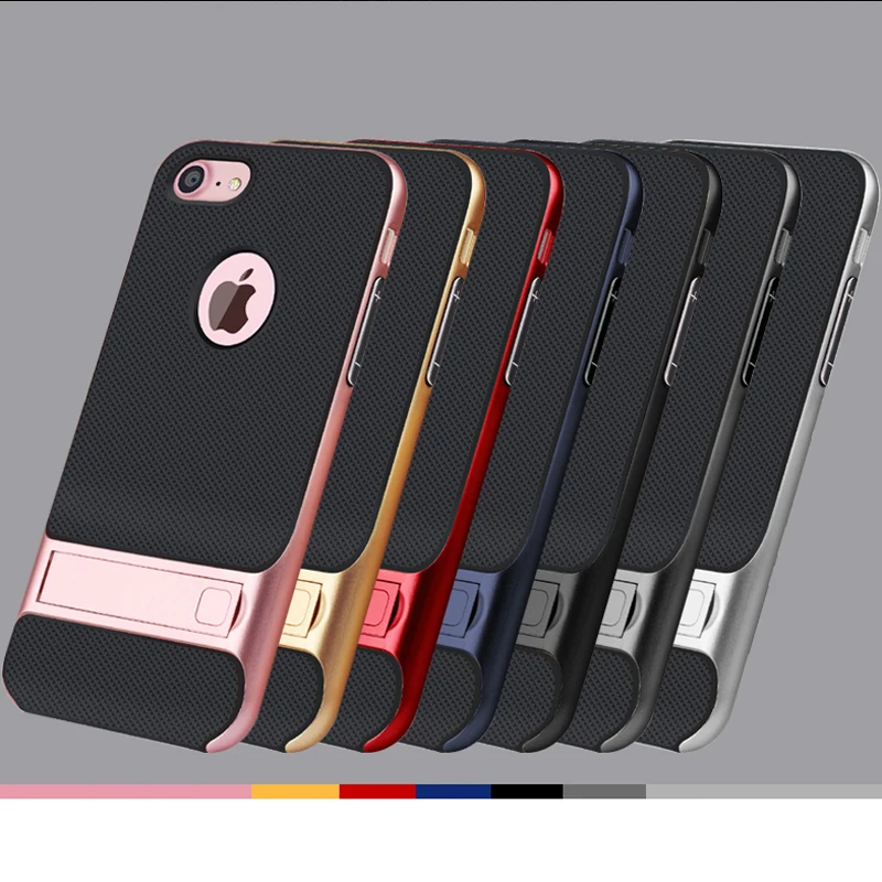 Чехол CAPSSICUM с откидной ножкой для iPhone 8 Plus PC TPU Гибкий тонкий подставка Plus|Бамперы| |