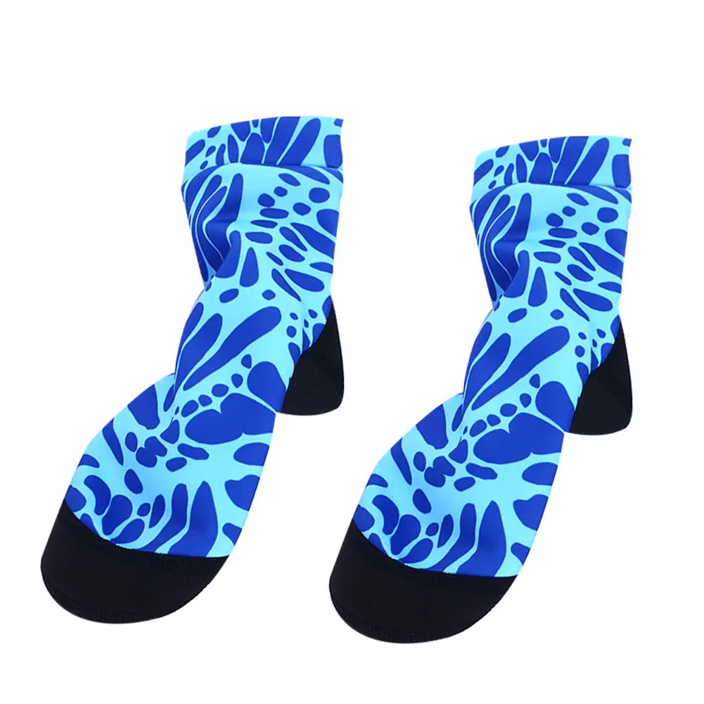 1 пара унисекс водные виды спорта Дайвинг носки плавание Нескользящая пляжная обувь оснащен противоскольжения обувь для йоги