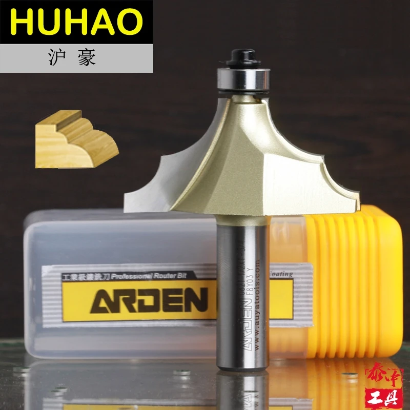

Woodworking Tools French Traditional Double Roman Ogee Table Bit Arden Router Bits - 1/2*3/4 - 1/2" Shank - Arden A0821138