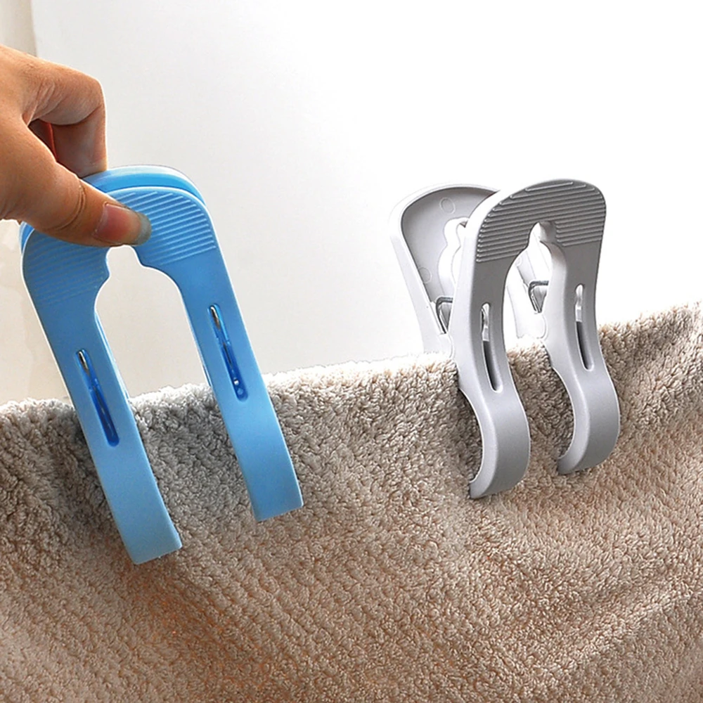 

1PCS 3 Colors Large plastic clothes Peg Pin Clothespin Decor Clips bed sheet clips Clothes Home storage clothes folder
