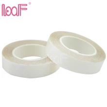 LOOF 10 рулонов 1 см* 3 м ленты для наращивания волос Замена двухсторонняя лента искусственная кожа Уток Наращивание волос крепление