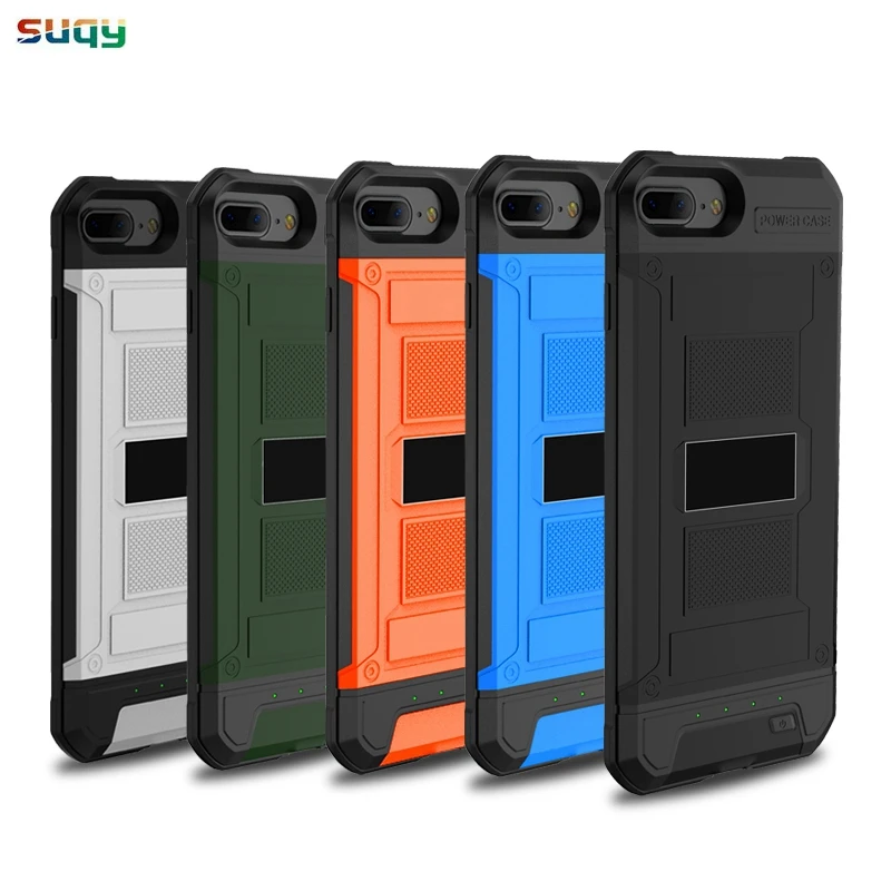 

suqy External Battery for iphone 6/6s/7/8 plus 3000/4200mAh Accumulator Case with Battery for i6 6s 7 8 Power Bank Battery Case