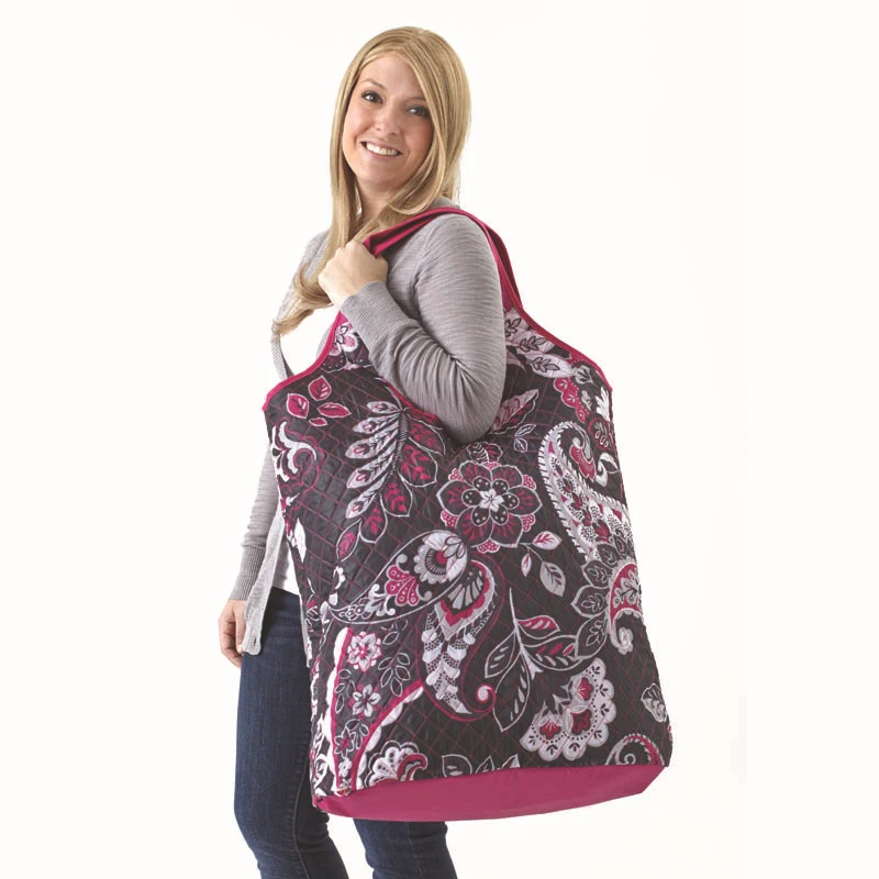 82x60x20 سنتيمتر السوبر كبيرة قدرة حقيبة الغسيل متعددة الوظائف المنزلية تخزين شنقا الأزياء طباعة التسوق ايكو حقيبة من البوليستر