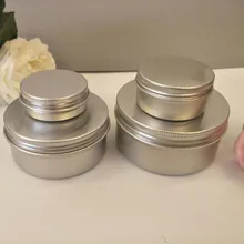 5 г 10 г 15 г 20 г 30 г 35 г 50 г 60 г 80 г 100 г 150 г 200 г 250 г алюминиевая баночка для крема макияж блеск для губ пустые металлические жестяные контейнеры