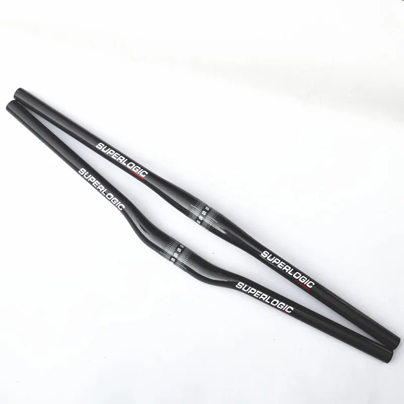 superlogic Mountain full carbon bike Handlebar MTB bicycle flat