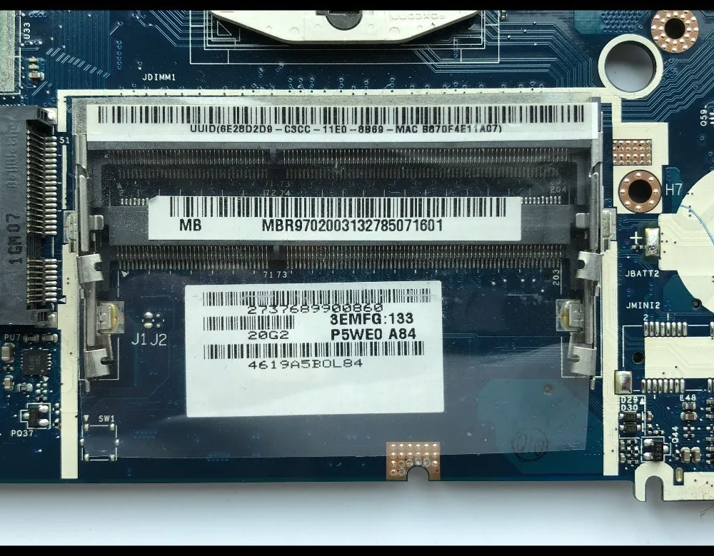 Материнская плата P5WE0 для ноутбуков ACER Aspire 5750 5750G MBR9702003 HM65 PGA989 DDR3 100% тестирование