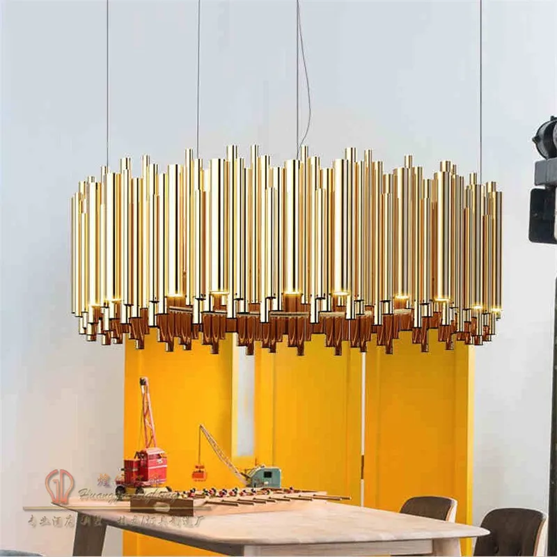 

Delightfull brubeck chandelier D100CM round shape glossy gold color Suspension Luminaire lamp lighting Modern Italy design